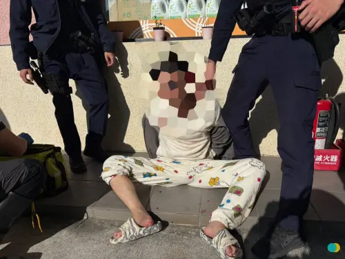 北捷案後全台緊繃！男持雙刀闖加油站作勢砍人喊：維護世界和平
