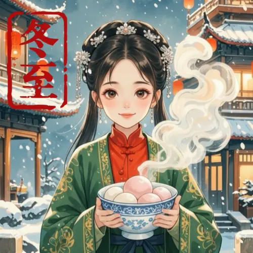 ▲2025冬至平安圖，《NOWNEWS》祝讀者冬至平安快樂。（圖／AI生成）