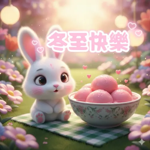 ▲2025冬至平安圖，《NOWNEWS》祝讀者冬至平安快樂。（圖／AI生成）