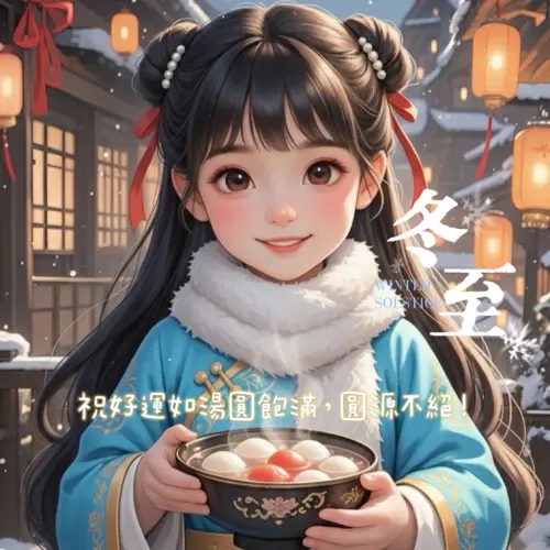 ▲2025冬至平安圖，《NOWNEWS》祝讀者冬至平安快樂。（圖／AI生成）