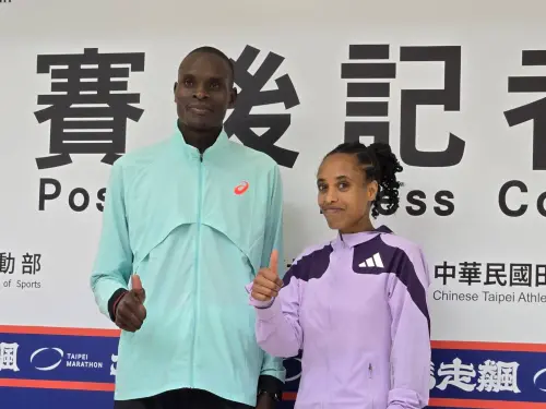 台北馬拉松／加迪斯破紀錄！315萬獎金怎麼用？本人笑說：太少了
