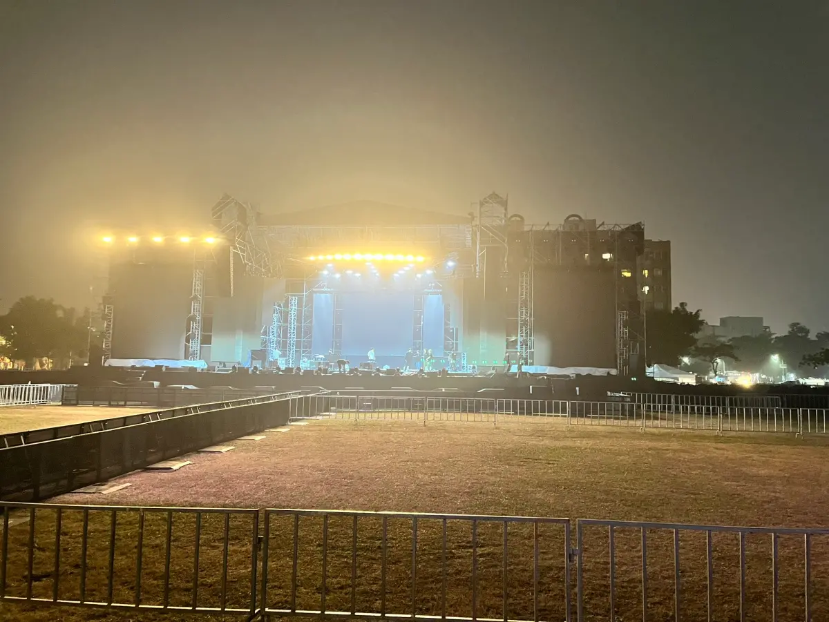 ▲ 15萬人次一起嗨翻台南好young耶誕搖滾演唱會1小時神復原。（圖／南市府提供）