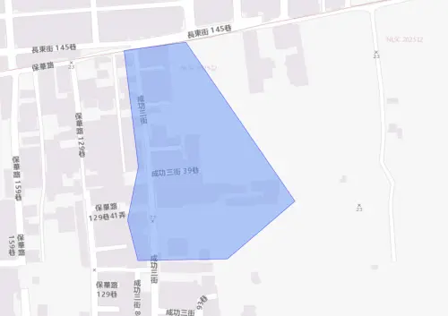 ▲台南市仁德區12月22日停水影響範圍。（圖／台灣自來水公司water.gov.tw/）