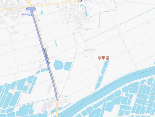 ▲台南市北門區12月22日停水影響範圍。（圖／台灣自來水公司water.gov.tw/）