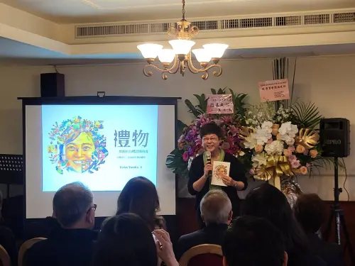 ▲林志潔出席新書發表會。（圖／記者陳佩君攝，2025.12.21）