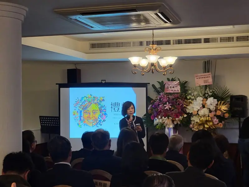    ▲葉宜津出席新書發表會。（圖／記者陳佩君攝，2025.12.21）  