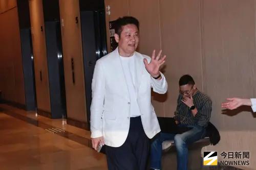 ▲徐乃麟祝福：「雙喜臨門，永浴愛河，天長地久。」（圖／記者吳翊緁攝影）