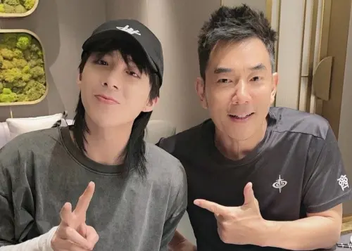 劉宇寧PO任賢齊合照！忘年友情引百萬人見證　驚喜合唱〈心太軟〉
