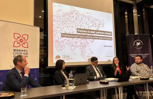 Dr. Zsuzsa Anna Ferenczy talks about the relationship between Taiwan and Europe. (LinkedIn, Zsuzsa Anna Ferenczy)