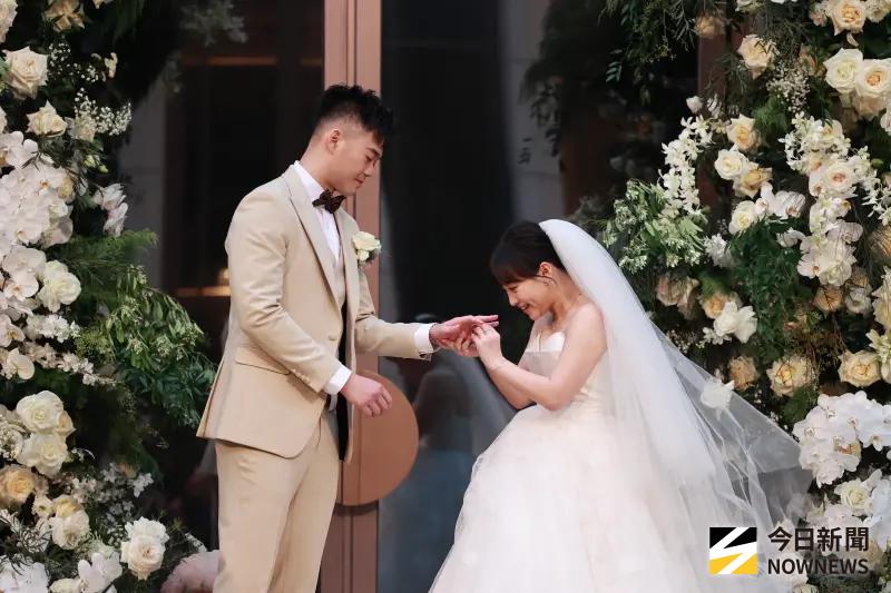 王齊麟誓詞內容曝光！感性告白陳詩媛：妳是我此生唯一的老婆