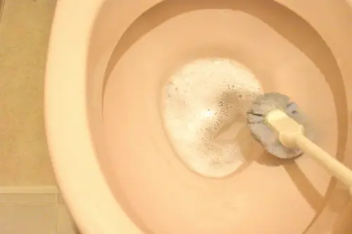 ▲馬桶外層含有防汙特殊塗層，若長期使用鹼性漂白水，恐會讓其腐蝕、失去光澤，甚至出現卡垢問題。（圖／取自photoAC）