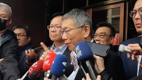 影／檢斥侵占政治獻金 　柯文哲：會相同標準處理其他候選人嗎？

