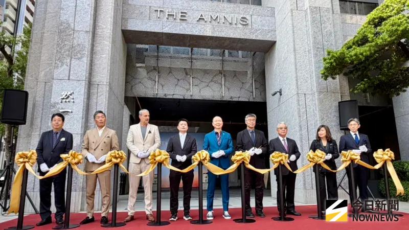 ▲高雄首度迎來萬豪國際集團旗下頂級奢華品牌The Luxury Collection。由御盟集團打造的THE AMNIS然一酒店今（22）日盛大開幕。（圖／記者陳美嘉攝，2025.12.22）