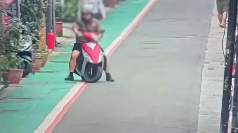 ▲台北市台北車站、中山區隨機殺人案，張文監視器畫面。（圖／翻攝畫面）