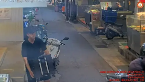 ▲台北市台北車站、中山區隨機殺人案，張文監視器畫面。（圖／翻攝畫面）