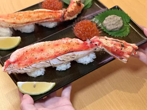 壽司郎帝王蟹腳1314元！紅雪蟹40、軟殼蟹60、松葉蟹80元年終新菜
