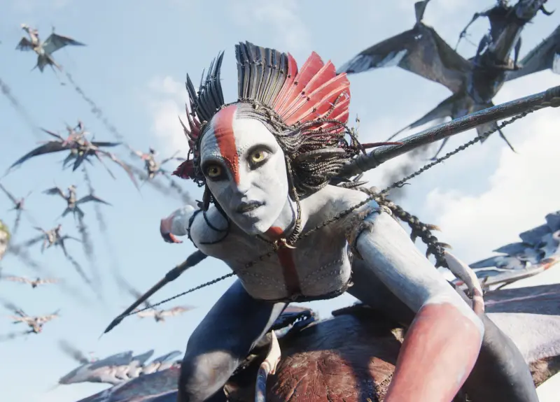 ▲《阿凡達：火與燼》上映至今全球票房已賣破3.45億美元，表現不凡，不過電影的視效驚人，觀眾對於情節的評價卻有兩極化趨勢。（圖／二十世紀影業提供）