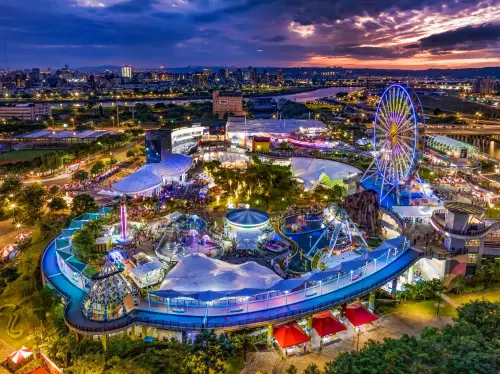 ▲台北市兒童新樂園將在12月31日延長營業到晚間9點30分。（圖／台北捷運公司Metro Taipei）