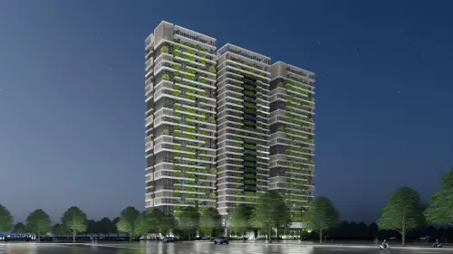 ▲新建築規劃將三多路側退縮留設6公尺人行步道，打造林蔭大道，提供學童至五權國小安全之通學路徑。（圖／高市府捷運局提供）