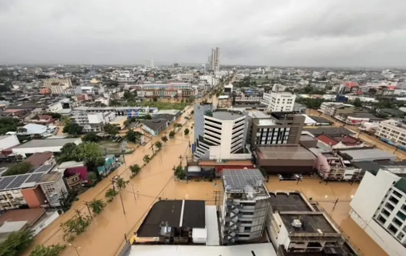 ▲泰國綜合保險協會（TGIA）規劃2026年成立常設天災基金，盼因應洪災等極端天氣頻發帶來的理賠壓力。（圖／翻攝自星洲日報）