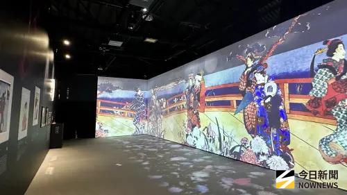 走進畫裡漫遊江戶街頭！「會動的浮世繪」高雄駁二登場
