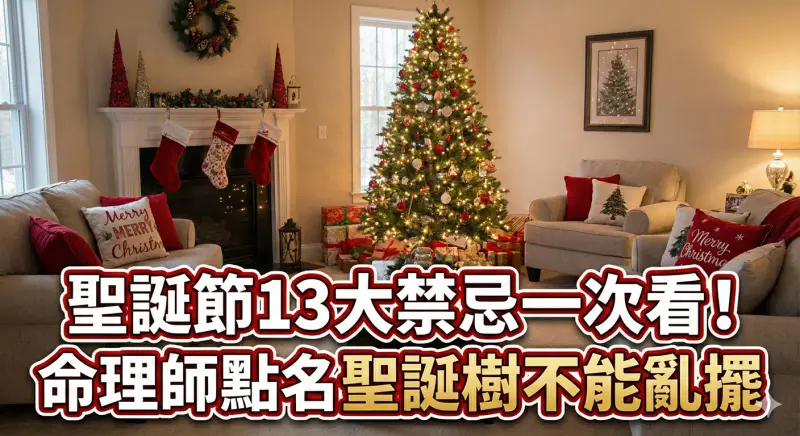 「聖誕節」13大禁忌一次看！命理師：聖誕樹別亂擺　重創人際關係