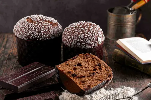 ▲義大利聖誕麵包「Panettone」的起源有好幾個傳說，還被稱為是全世界最難搞的麵包。（圖／Home Mom Bakery提供www.amberbakery.com.tw）