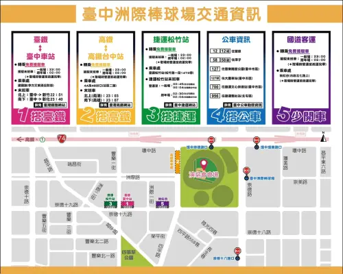 五月天台中開唱　交通管制與接駁一次看
