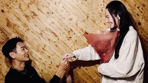 吳品潔聖誕夜點頭嫁了！禾浩辰下跪前把求婚戒藏這裡　被虧太明顯
