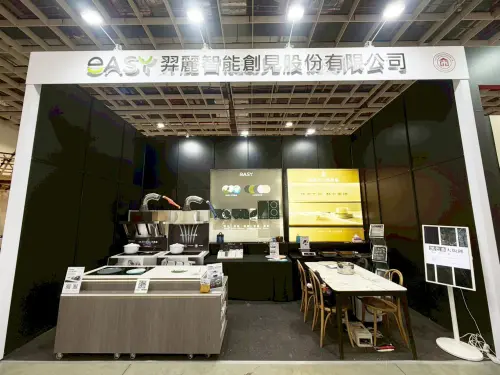 ▲羿麗智能在台北國際建材展中，以隱藏式IH爐系統整合作為展示主軸，吸引建築界與住宅空間規劃等產業觀眾關注。（圖／業者提供）