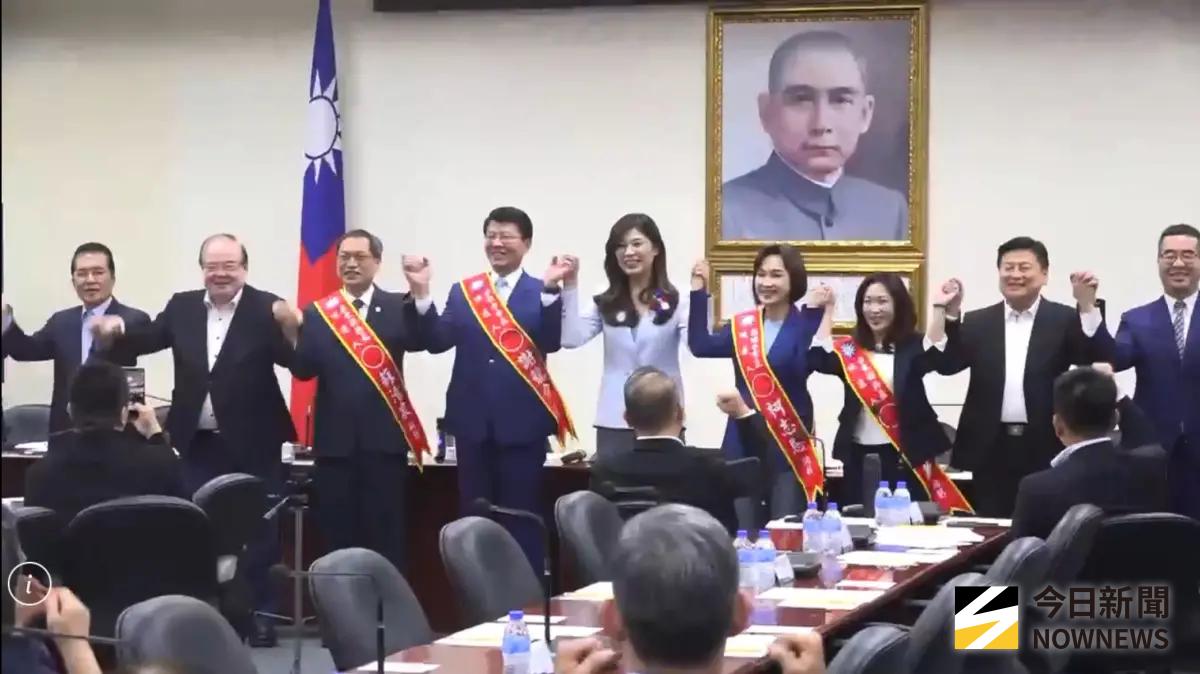 ▲國民黨中常會通過首波2026縣市首長提名。（圖／記者嚴俊強攝，2026.12.24）