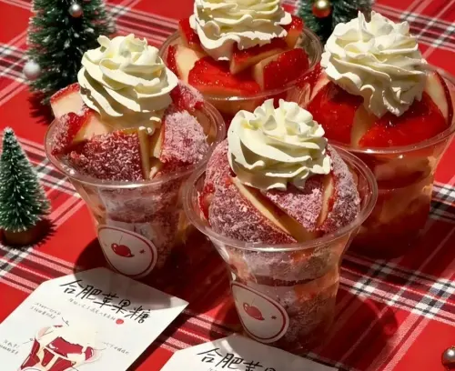 聖誕超夯「蘋果糖」掀排隊潮！1顆熱量就爆表　營養師：3族群別碰
