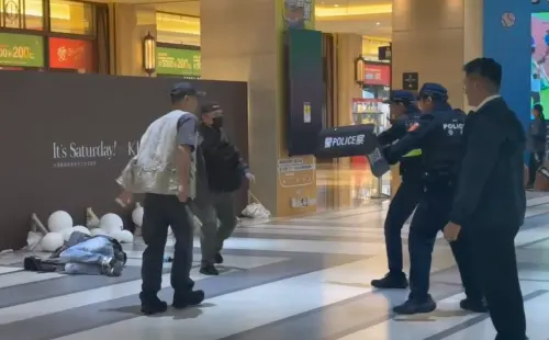 北捷市府站危安事件實兵演練　發送細胞簡訊收到別害怕
