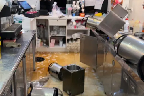 台東卑南6.1地震太強！手搖店「茶桶全倒」慘況曝　無奈提早打烊
