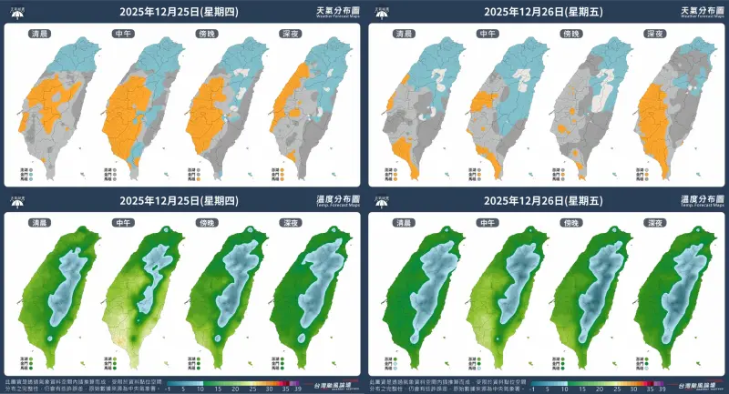 明天冷氣團南下台灣！0度線逼近「北部全天濕寒」 　回暖要等周末