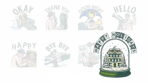 ▲LINE免費貼圖「來自布拉蘇絲的冬日祝福」。（圖／取自LINE）