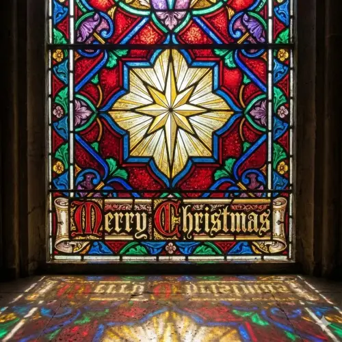 ▲2025聖誕節圖片下載，《NOWNEWS》祝讀者聖誕節平安快樂。（圖／AI生成）