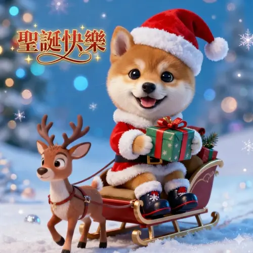 ▲2025聖誕節圖片下載，《NOWNEWS》祝讀者聖誕節平安快樂。（圖／AI生成）