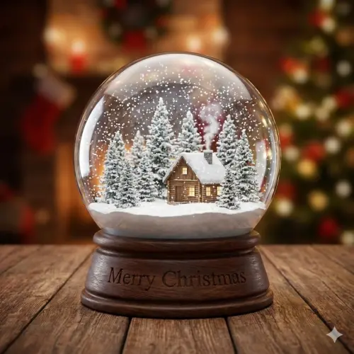 ▲2025聖誕節圖片下載，《NOWNEWS》祝讀者聖誕節平安快樂。（圖／AI生成）