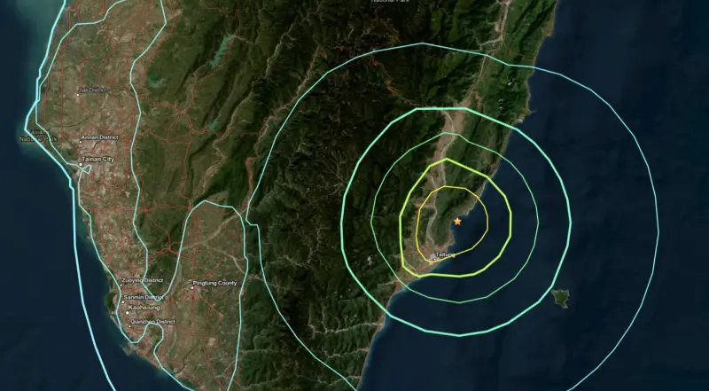 台東地震規模6.1只是警告！縱谷斷層已躁動3年　恐爆發規模7強震