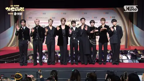 ▲《SBS歌謠大戰2025》CORTIS趙雨凡+&TEAM王奕翔。（圖／YouTube@SBSKPOP X INKIGAYO）