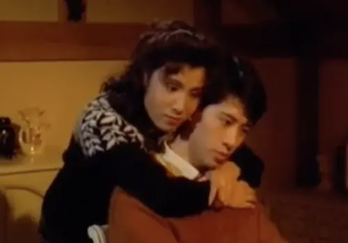 ▲姚煒（左）和小自己快10歲的歐陽龍（右）在《金大班的最後一夜》扮演情侶，用演技彌補年齡的差異感，入圍金馬獎影后。（圖／摘自  K Dexter YT）