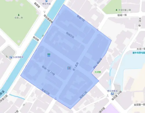 ▲台中市西屯區12月26日停水影響範圍。（圖／台灣自來水公司water.gov.tw/）