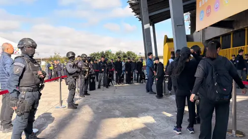 ▲五月天27日開唱在即  中警特勤、偵爆、防爆全面維安(圖/記者鄧力軍翻攝)