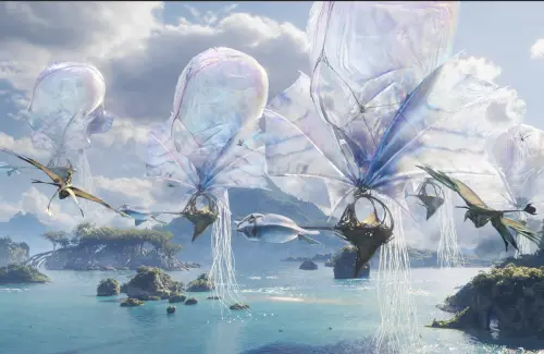 ▲《阿凡達：火與燼》中的風行族畫面很優美，出場時間卻不夠多。（圖／二十世紀影業提供）