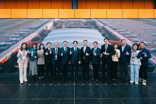 桃機第三航廈北廊廳正式啟用　賴清德：2045年目標創造2.27兆產值
