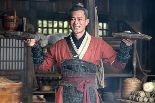 ▲古天樂在電影版《尋秦記》繼續扮演穿越回秦朝的項少龍。（圖／華映提供）