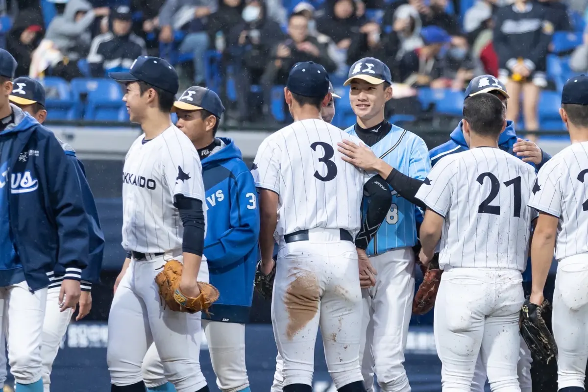 ▲中信盃台日高中棒球對抗賽今日在新莊球場點燃戰火，首日由黑豹旗亞軍羅東高工交手日本北海道聯隊。（圖／中華棒協提供）