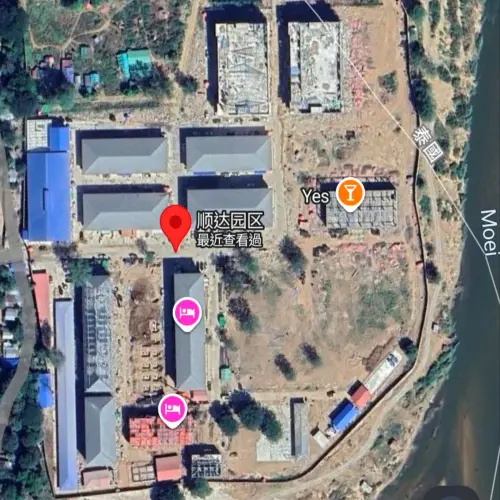 ▲林秉宥此次到訪的順達園區，在Google地圖上的位置。（圖／翻攝自林秉宥臉書）