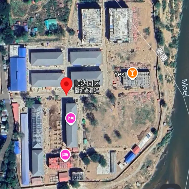    ▲林秉宥此次到訪的順達園區，在Google地圖上的位置。（圖／翻攝自林秉宥臉書）  